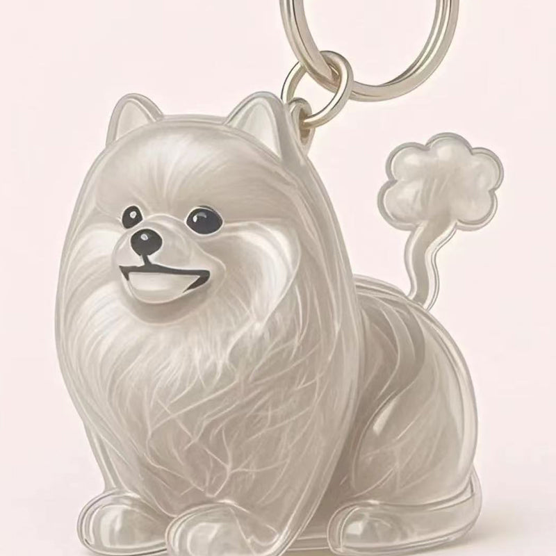 Dog Hair Collector Keychain
