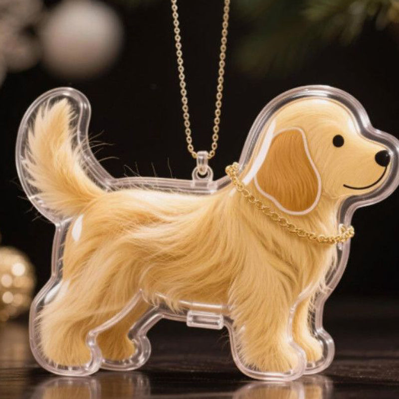 Dog Hair Collector Keychain