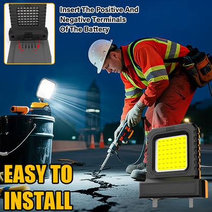 💥Buy 2 Get 1 Free💥Adjustable LED Light for Lithium Battery Tools