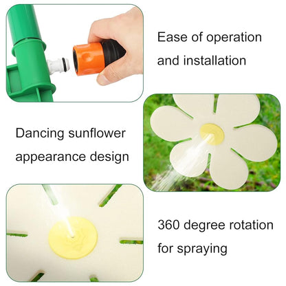 🌼🚿Dancing Daisy Garden Sprinkler💦