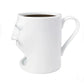 Face Design Ceramic Mug with Biscuit Pocket Holder