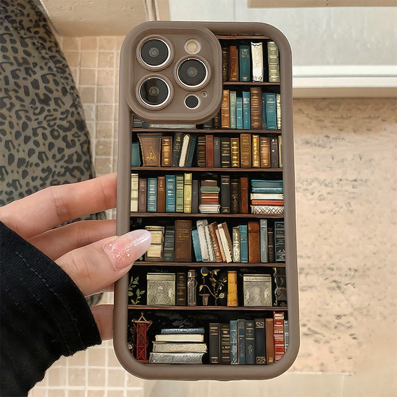 ✨Library Vibes Soft TPU Phone Case📚📱