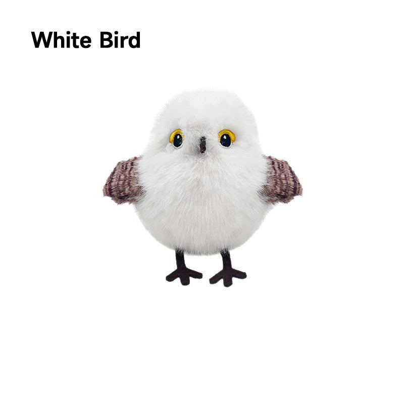 Lifelike Bird-Shaped Interactive Cat Toy