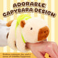 Tail-Spinning Capybara Plush Toy