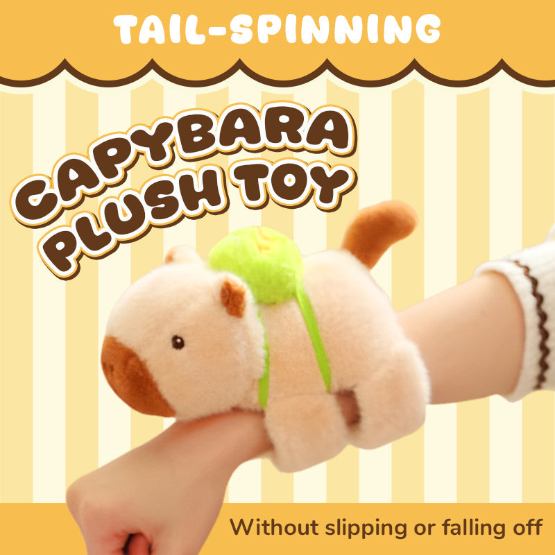 Tail-Spinning Capybara Plush Toy