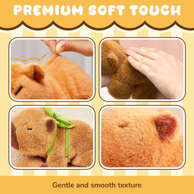 Tail-Spinning Capybara Plush Toy