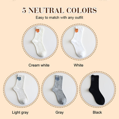 🔥Best Seller🔥Cute Cartoon Cat Crew Socks