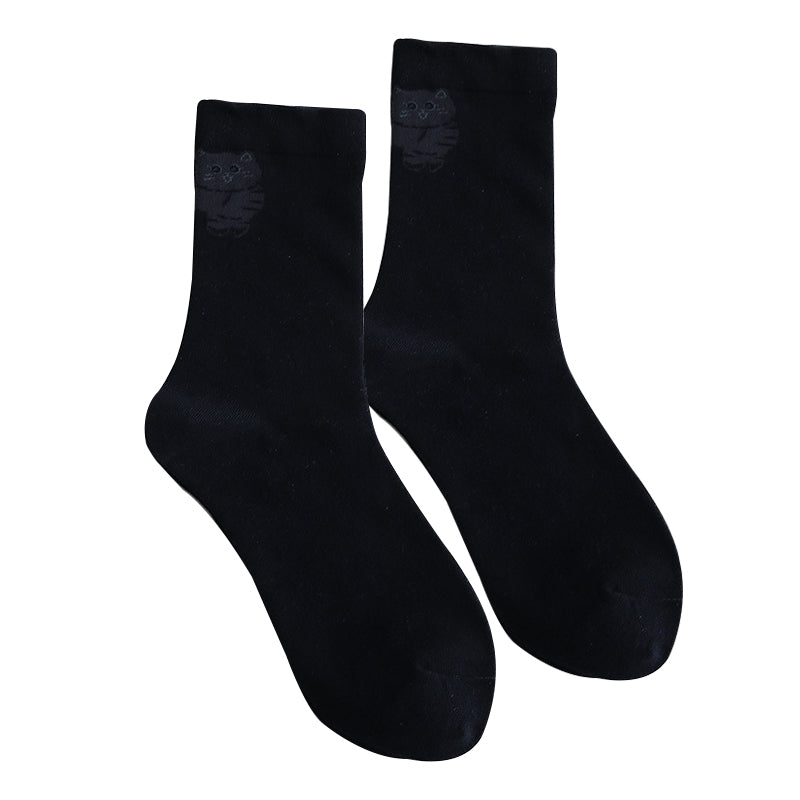 🔥Best Seller🔥Cute Cartoon Cat Crew Socks