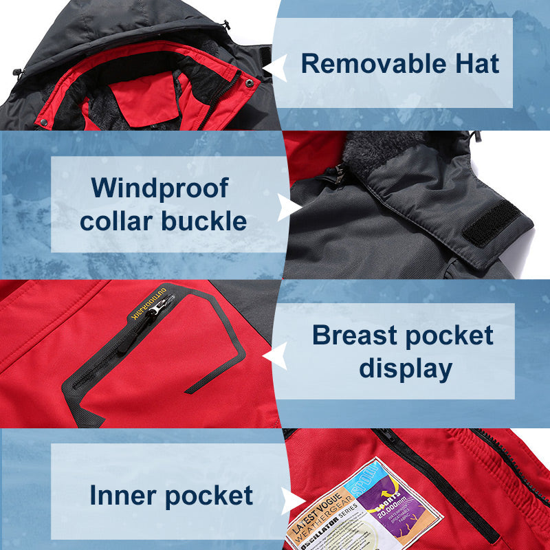Waterproof Ski Jacket for Men & Women