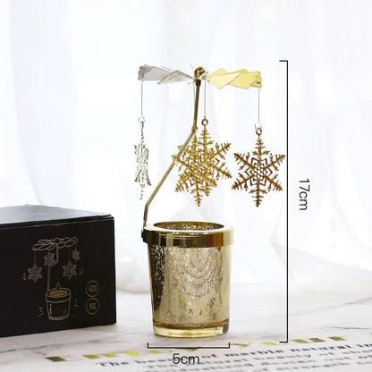 Rotating Scented Candle Holder