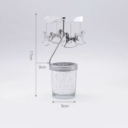 Rotating Scented Candle Holder