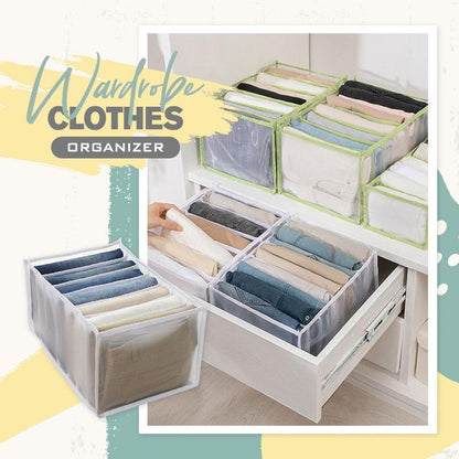 🔥Buy More Save More🔥Wardrobe Clothes Organizer