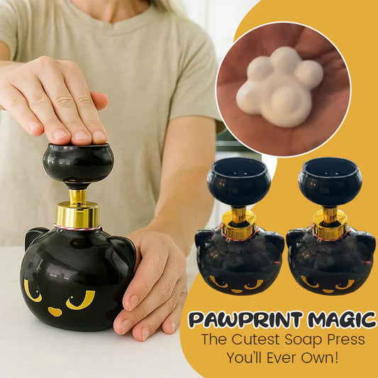 🎃🐾🧼Halloween Cute Cat Paw Foaming Soap Dispenser🎁