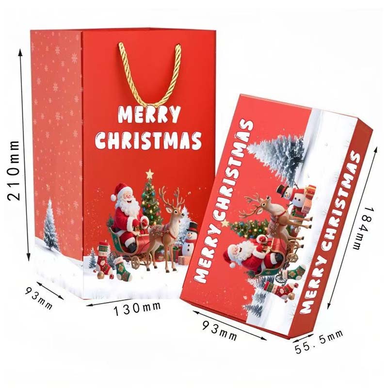 🎅🎄 Unique Folding Bouncing Christmas Gift Box