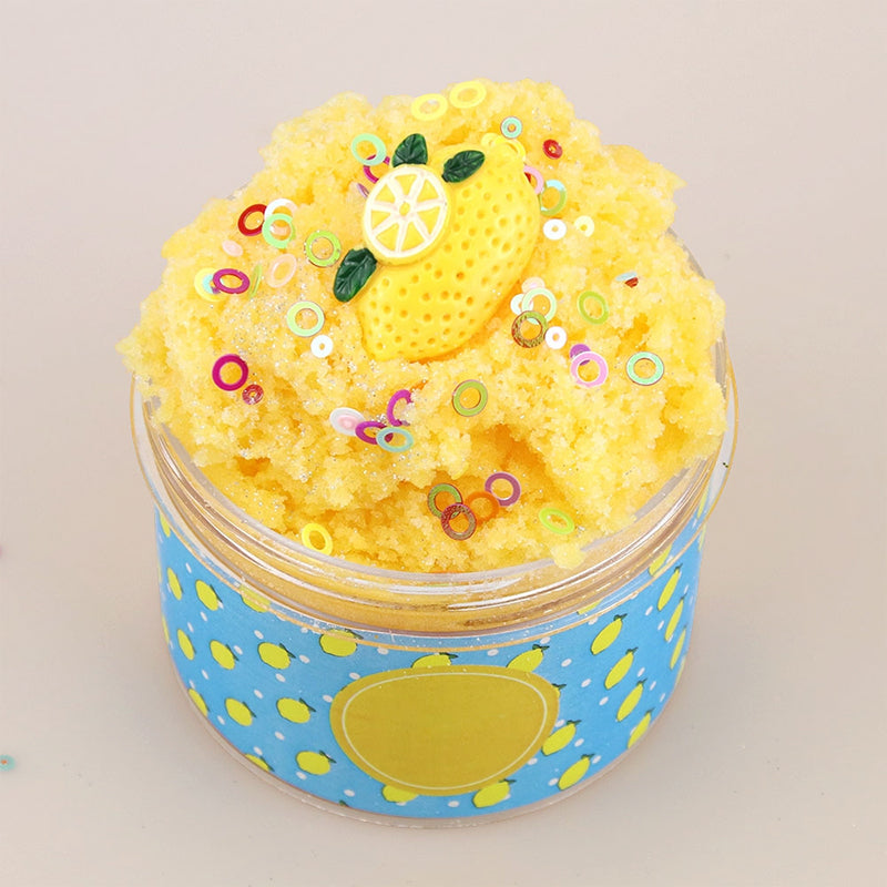 Fluffy Non-Sticky Cloud Slime With Cute Charms