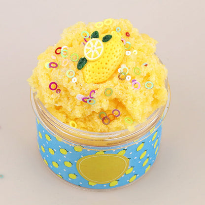 Fluffy Non-Sticky Cloud Slime With Cute Charms