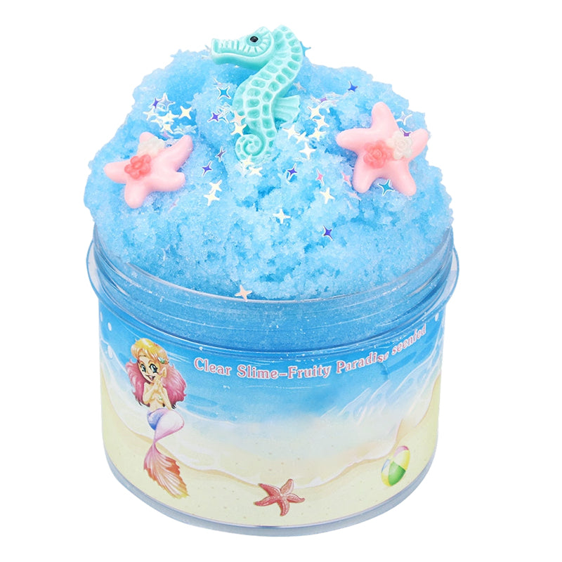 Fluffy Non-Sticky Cloud Slime With Cute Charms