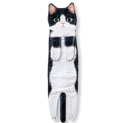 😺Cute Cat Hand Towel🐾