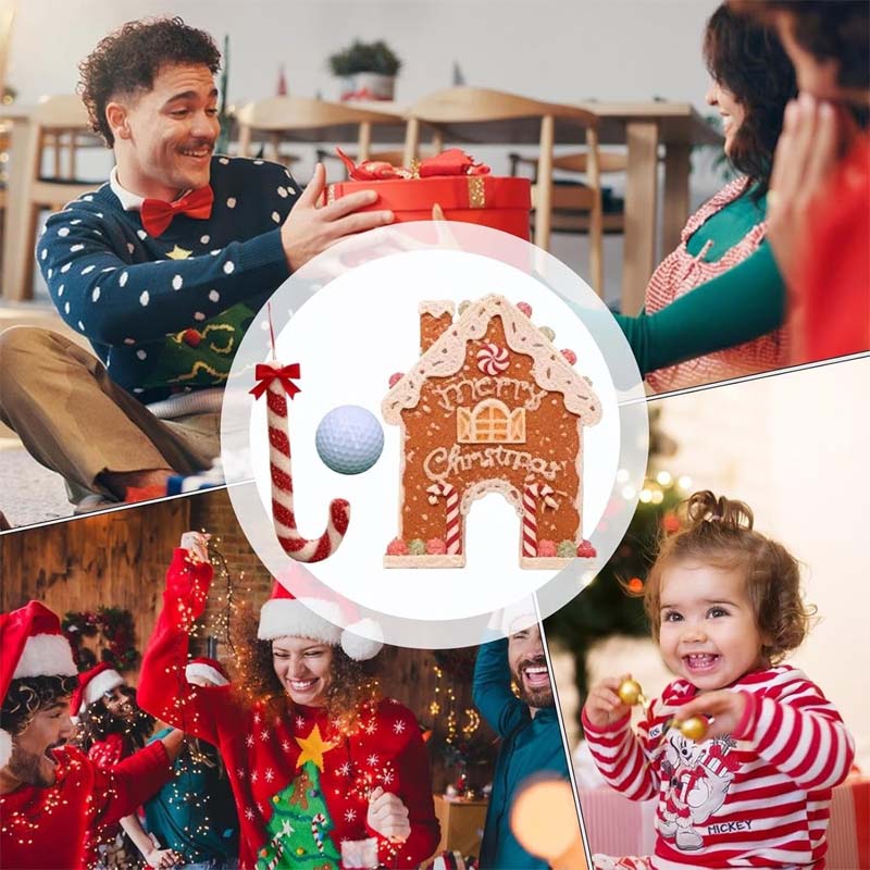 🎅 Gingerbread Golf Game Set - Best Christmas Game
