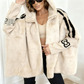 ⚡Women's Casual Hooded Zip-Up Plush Coat