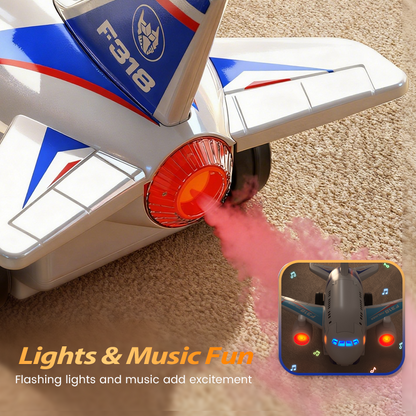 2-in-1 Electric Transforming Airplane Robot Toys