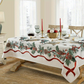 Waterproof Rectangular Christmas Tablecloth