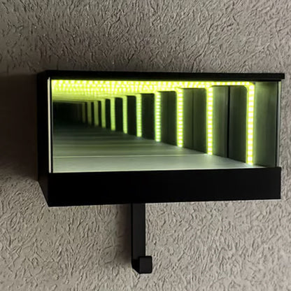 🔥Infinity Mirror LED Garage Key Holder