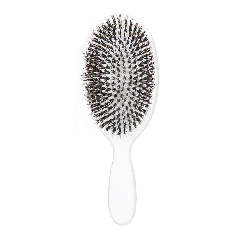 Anti-Static Air Cushion Detangling Brush- Smoother, Stronger, Shinier Hair - Boar Bristle Brush