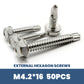 Stainless Steel Hex Washer Self-Drilling Screws