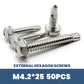 Stainless Steel Hex Washer Self-Drilling Screws