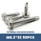 Stainless Steel Hex Washer Self-Drilling Screws