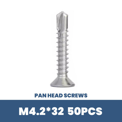 Stainless Steel Hex Washer Self-Drilling Screws