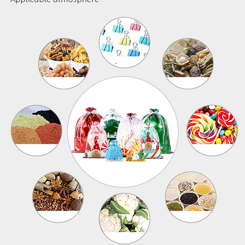 Christmas Drawstring Gift Bags