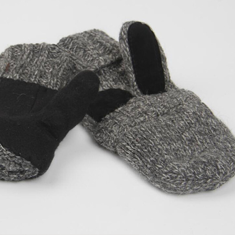 🧤 Flip-Top Fingerless Mittens | Unisex Warm Gloves ❄️ for Touchscreen, Office & Cycling - Keep Hands Toasty All Winter! 🔥