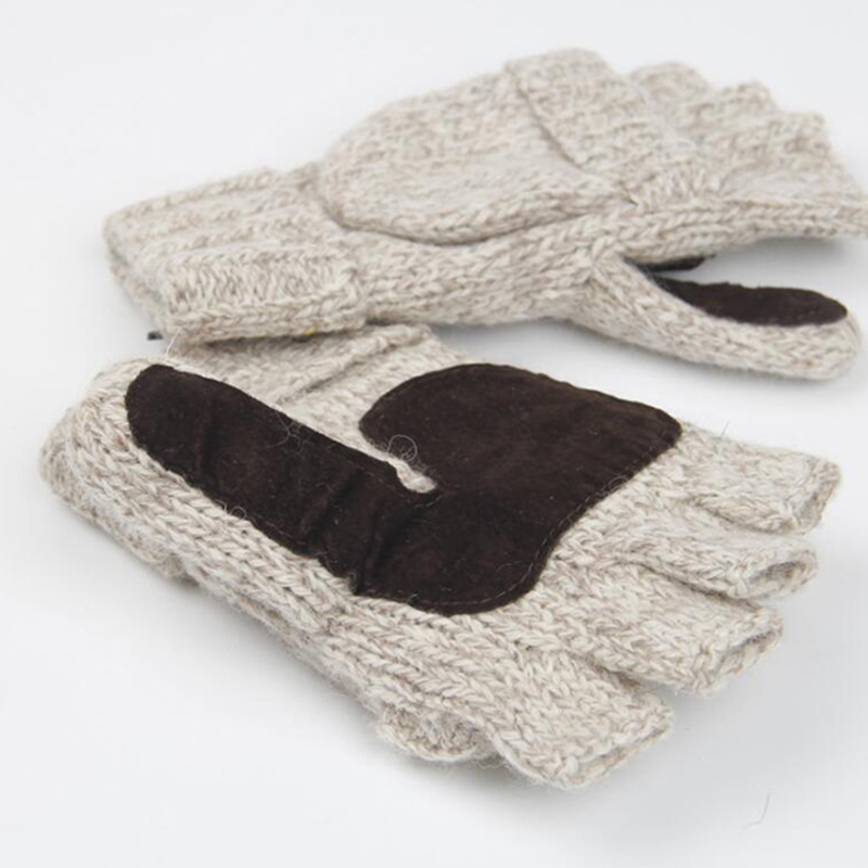🧤 Flip-Top Fingerless Mittens | Unisex Warm Gloves ❄️ for Touchscreen, Office & Cycling - Keep Hands Toasty All Winter! 🔥