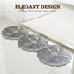 Flower Pattern Quick-Dry Bathroom Mat