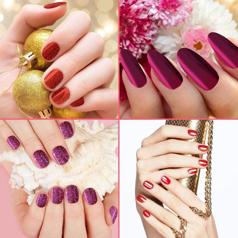 💅 Waterproof Self-adhesive Glitter Nail Stickers