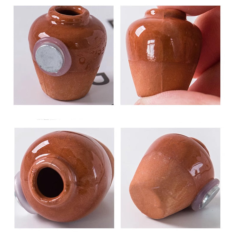 Mini Ceramic Vase Fridge Magnet
