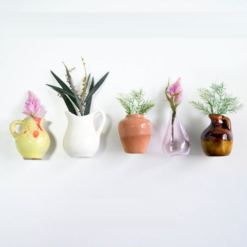 Mini Ceramic Vase Fridge Magnet