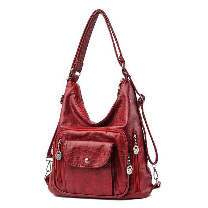 🔥Women's Convertible Multi-Pocket Shoulder Bag - 3 Ways to Wear 🎒