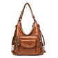 👜 Convertible Multi-Pocket Shoulder Bag for Women – 3-in-1 Crossbody & Tote