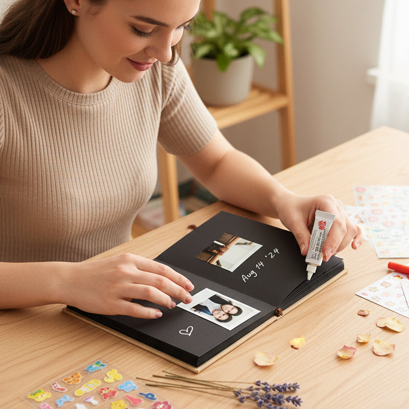 The Memory Keeper: Accordion Scrapbook Album