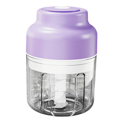 Electric Mini Garlic Chopper Set