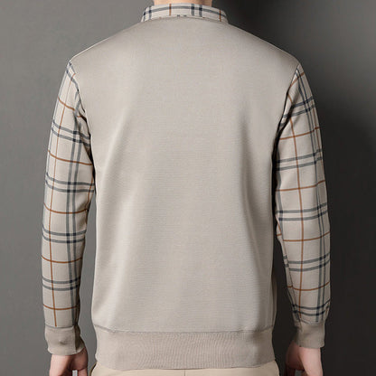 💖Men's Layered Style Long Sleeve Top