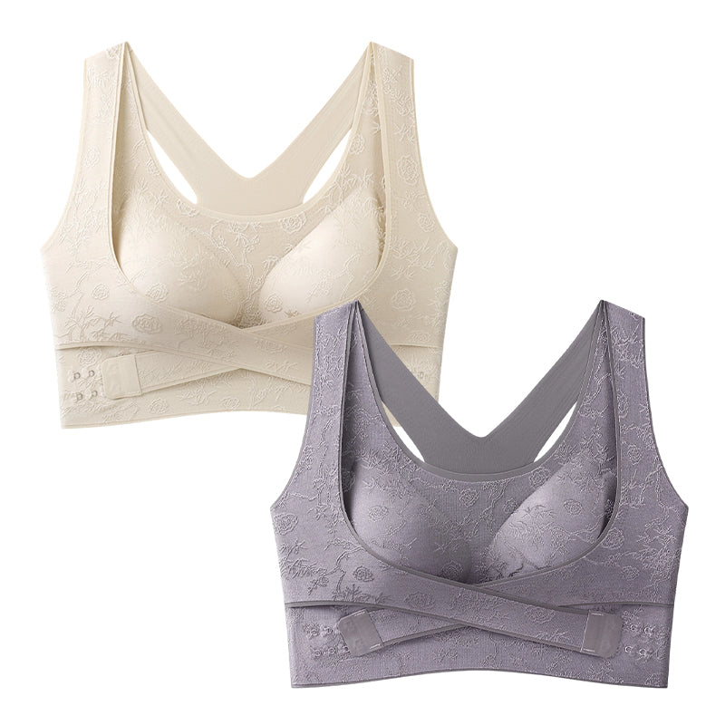 💖✨ All-Day Comfort Meets Perfect Shape! Criss-Cross Lift & Sculpt Bra👚⚡️