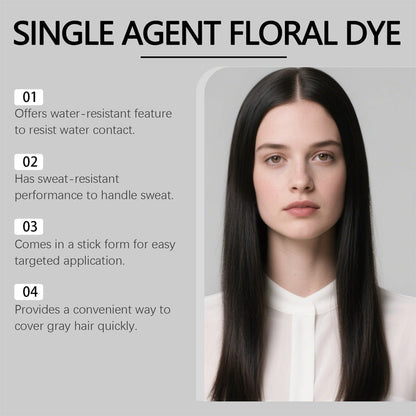 👩Waterproof Hair Color Stick With Comb