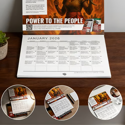 2026 Power to the People 365 Facts Calendar