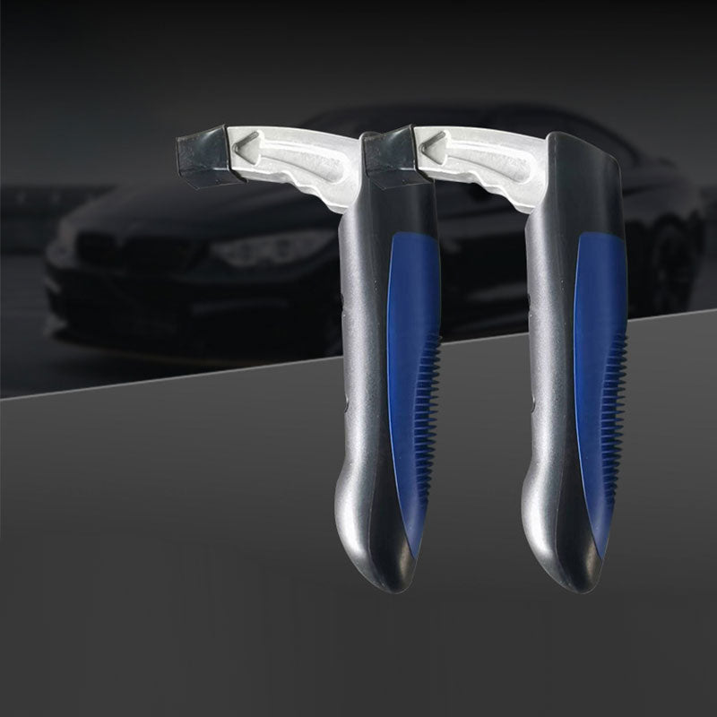 Vehicle Support Handle with Window Breaker