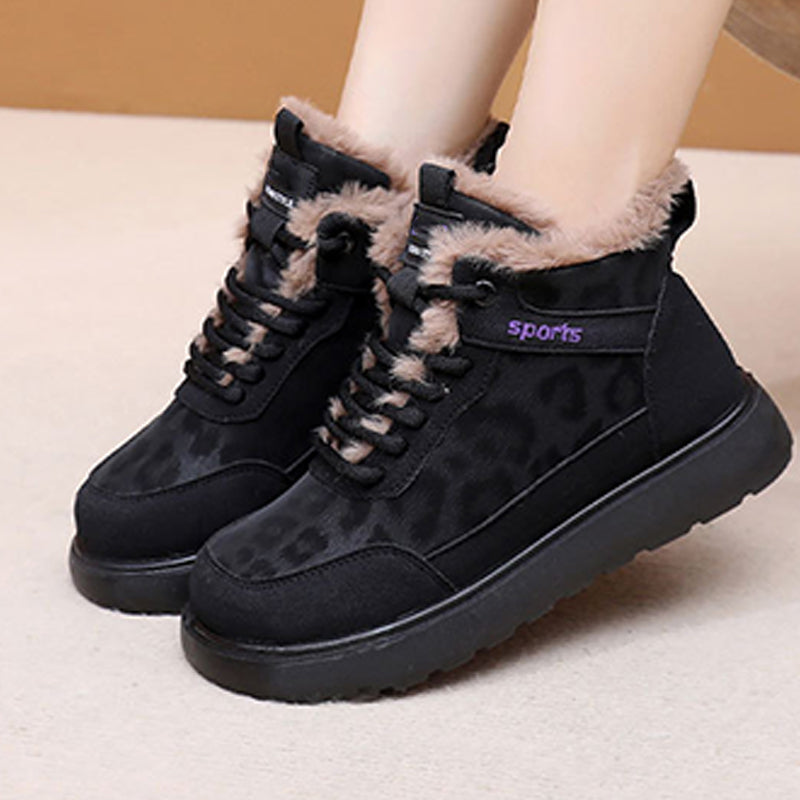 Women's Plush-Lined Warm Snow Boots