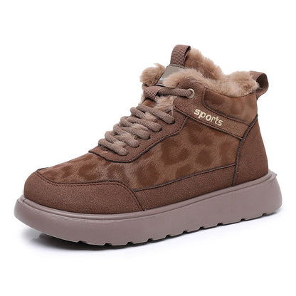 Women's Plush-Lined Warm Snow Boots
